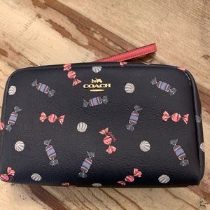 Coach makeup bag.